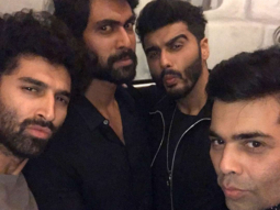 Check out: Karan Johar pouts it out with Arjun Kapoor, Aditya Roy Kapur and Rana Daggubati