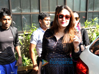 Kareena Kapoor Khan, Karisma Kapoor & Amrita Arora snapped post lunch at Pali Village Cafe
