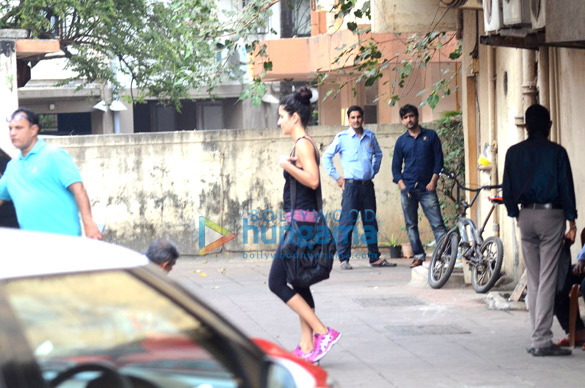 Katrina Kaif snapped post her gym session Katrina Kaif snapped post her gym session