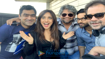 On The Sets Of The Movie Mubarakan