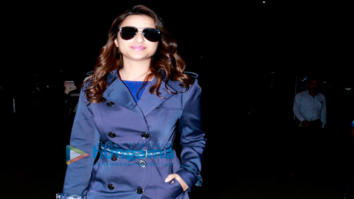 Parineeti Chopra, Amy Jackson and Himesh Reshammiya snapped at the airport