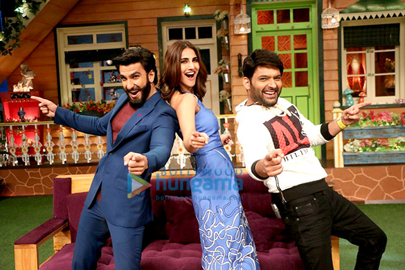 promotion of befikre on the sets of the kapil sharma show 3