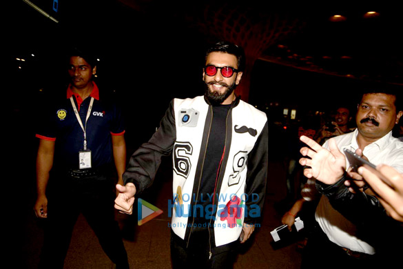 ranveer singh deepika padukone depart for dubai 1