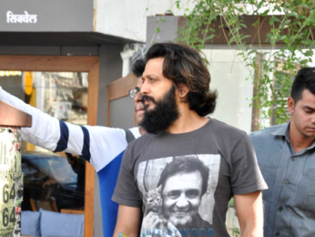 Riteish Deshmukh & Genelia Dsouza snapped post lunch at Sequel