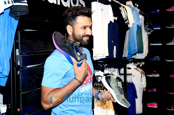 rohit sharma unveils new collection by adidas 5