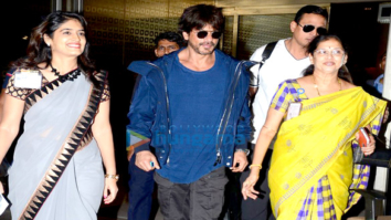 Shah Rukh Khan, Alia Bhatt & AbRam Khan return from Delhi post ‘Dear Zindagi’ promotions