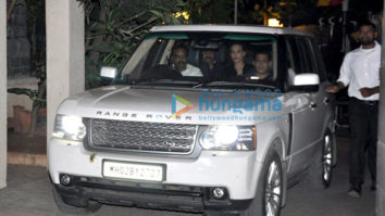Salman Khan, Lulia Vantur, Saif Ali Khan and Kareena Kapoor Khan snapped post party at Amrita Arora’s house