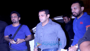 Salman Khan & Raveena Tandon snapped at the airport