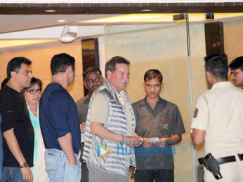 Salman Khan and others snapped at Arpita Khan & Ayush Sharma's wedding anniversary bash