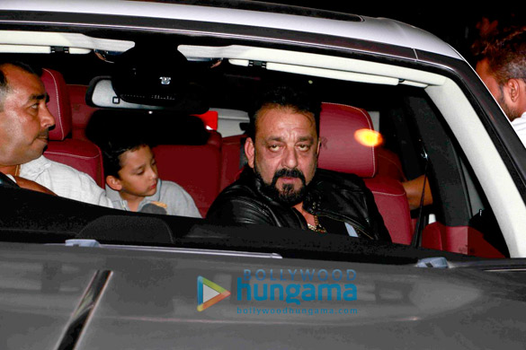 sanjay dutt snapped with kids post dinner 6