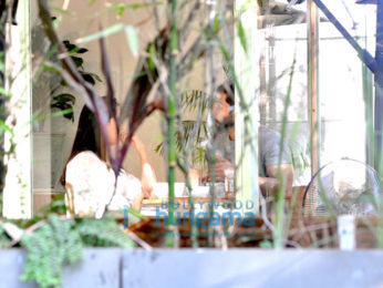 Shahid Kapoor & Mira Rajput snapped post lunch at The Kitchen Garden