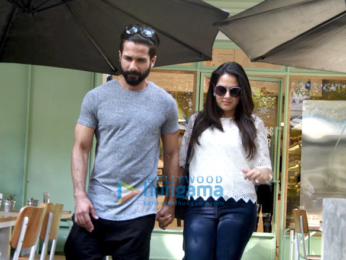 Shahid Kapoor & Mira Rajput snapped post lunch at The Kitchen Garden