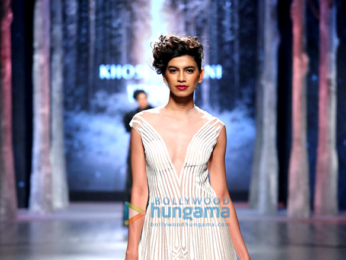 Shweta Nanda Bachchan walks for Abu Jani Sandeep Khosla show for 'Volvo'
