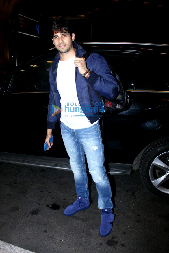 Sidharth Malhotra departs for New Zealand
