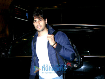 Sidharth Malhotra departs for New Zealand