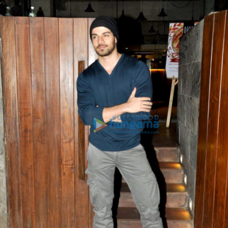 Sooraj Pancholi snapped post dinner at Indigo in Bandra
