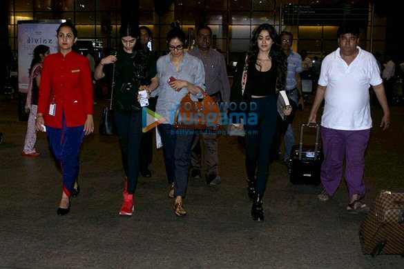 sridevi anil snapped at the airport 1