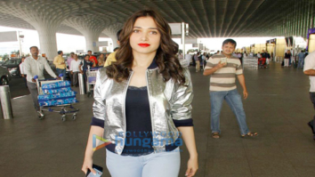Tamannaah Bhatia, Yami Gautam & Sophie Choudry snapped at the domestic airport