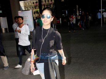 Tamannah Bhatia, Yami Gautam & Sophie Choudry snapped at the domestic airport