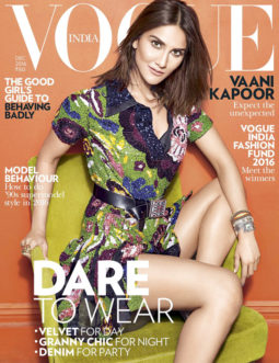 Vaani Kapoor On The Cover Of Vogue,Dec 2016