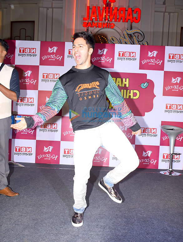 varun dhawan celebrates childrens day at kidzania mumbai 7