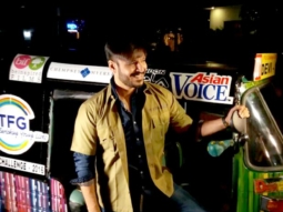 Vivek Oberoi rides auto rickshaw for a rally