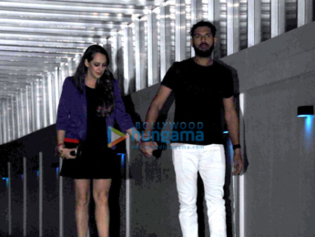 Yuvraj Singh & Hazel Keech snapped post dinner at Hakassan