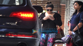 Zareen Khan snapped in Bandra