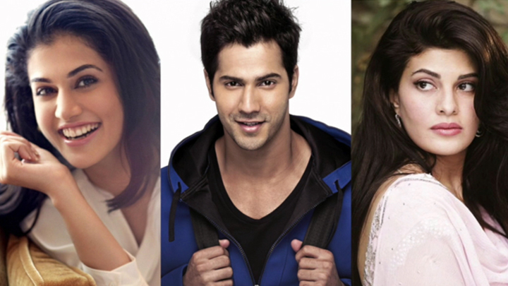 Varun Dhawan, Taapsee Pannu, Jacqueline Fernandez In ‘Judwaa 2’ Varun Dhawan, Taapsee Pannu, Jacqueline Fernandez In ‘Judwaa 2’