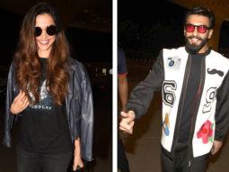 Ranveer Singh, Deepika Padukone Spotted At Airport