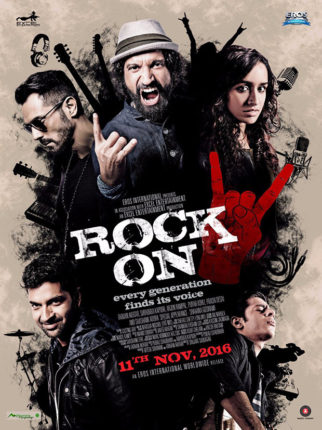 Box Office: Worldwide Collections and Day wise breakup of Rock On!! 2