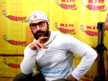 Aamir Khan promoting his film 'Dangal' on Radio Mirchi 98.3 FM