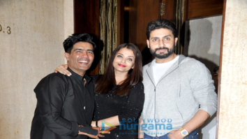 Abhishek Bachchan, Aishwarya Rai Bachchan & Sridevi grace Manish Malhotra’s birthday bash