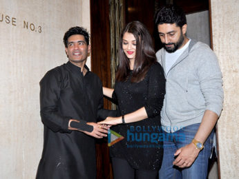 Abhishek Bachchan, Aishwarya Rai Bachchan & Sridevi grace Manish Malhotra's birthday bash