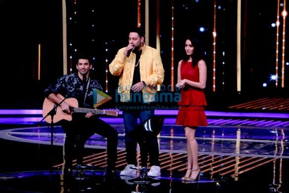 aditya roy kapur shraddha kapoor promote ok jaanu on the sets of dil hai hindustani 3