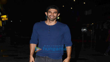 Aditya Roy Kapur snapped with friends post a movie