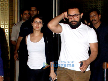 Aishwarya Rai Bachchan, Abhishek Bachchan, Aamir Khan and others spotted at the airport