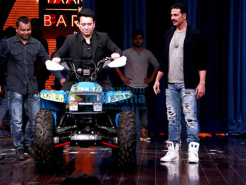 Akshay Kumar and Sajid Nadiadwala snapped on sets of Yaaron Ki Baraat