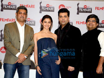 Alia Bhatt and Karan Johar grace the announcement of '62nd Jio Filmfare Awards 2016'