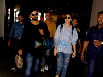 Anushka Sharma, Virat Kohli, Sonam Kapoor & Kriti Sanon snapped at the airport