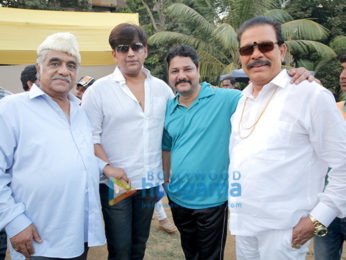 Celebs snapped on location of Manish Tiwary's film 'Chidiakhana'