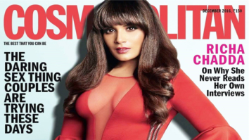 Richa Chadda On The Cover Of Cosmopolitan, Dec 2016