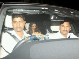 Deepika Padukone & Anushka Sharma grace the screening of ‘Befikre’ hosted by Ranveer Singh
