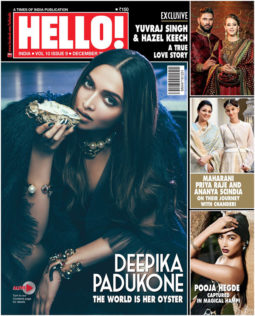 Deepika Padukone On The Cover Of Hello!,Dec 2016