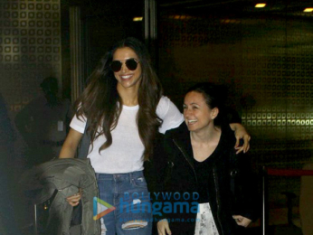 Deepika Padukone snapped at the airport