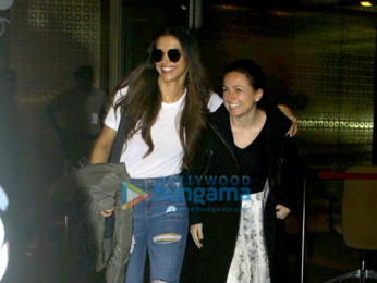 Deepika Padukone snapped at the airport