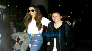 Deepika Padukone snapped at the airport