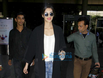 Dhanush, Kriti Sanon, Neha Dhupia and others snapped at the airport