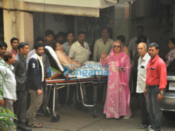 Dilip Kumar snapped with Saira Banu after being discharged from hospital