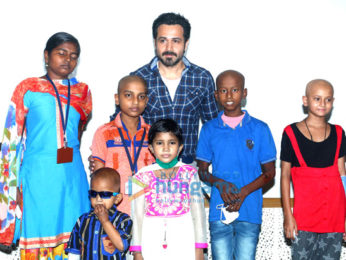 Emraan Hashmi meets special kids at Tata Memorial Centre